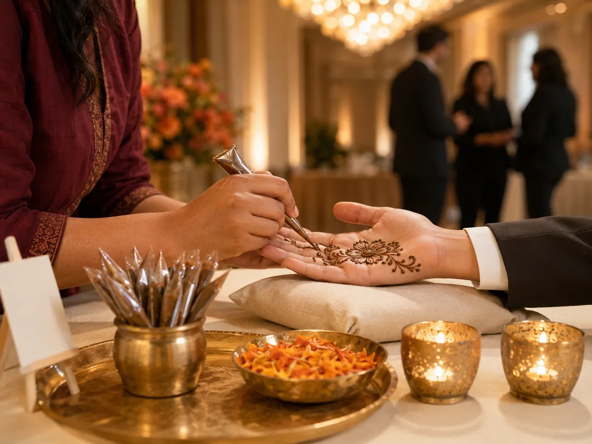Corporate Events mehndi by Shraddha Parmar