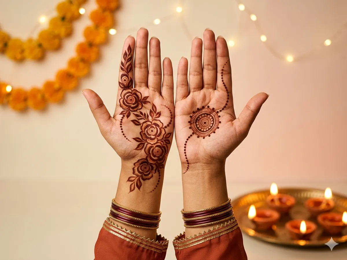 Festival Designs mehndi by Shraddha Parmar